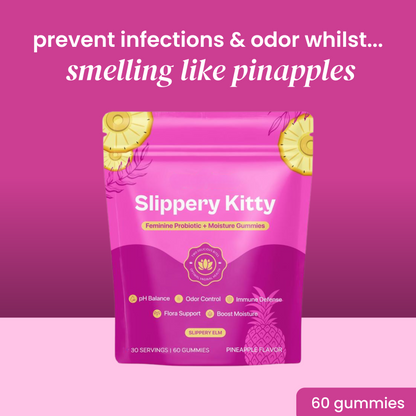 slippery kitty probiotic gummies